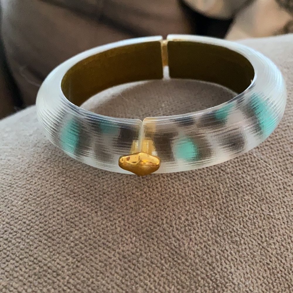 Alexis Bittar Hing Lucite Bracelet